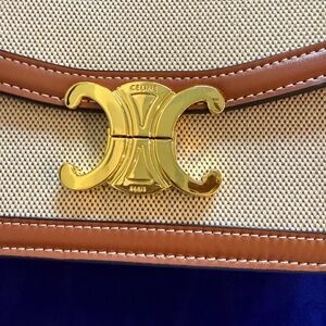 Celine Brown and Cream Triomphe ( Authenticated)